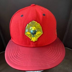 Nike True LeBron 11 Elite SE 'Championship' Snapback Hat Red on Red 705455-657
